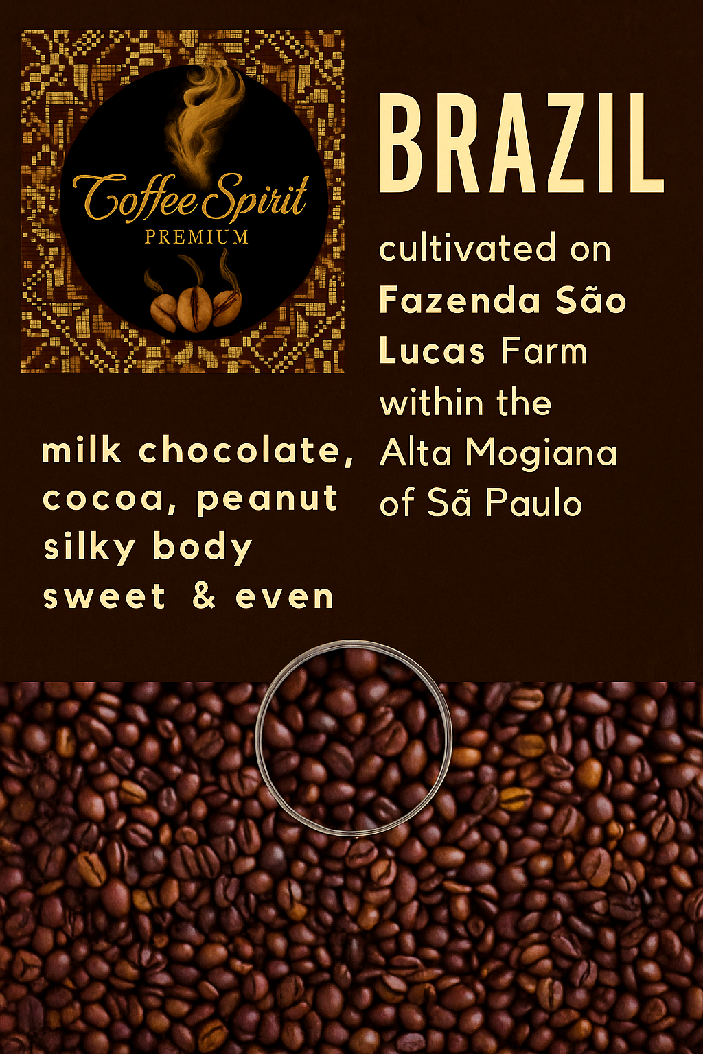 Brazilian Fazenda São Lucas – Single Origin Specialty Arabica