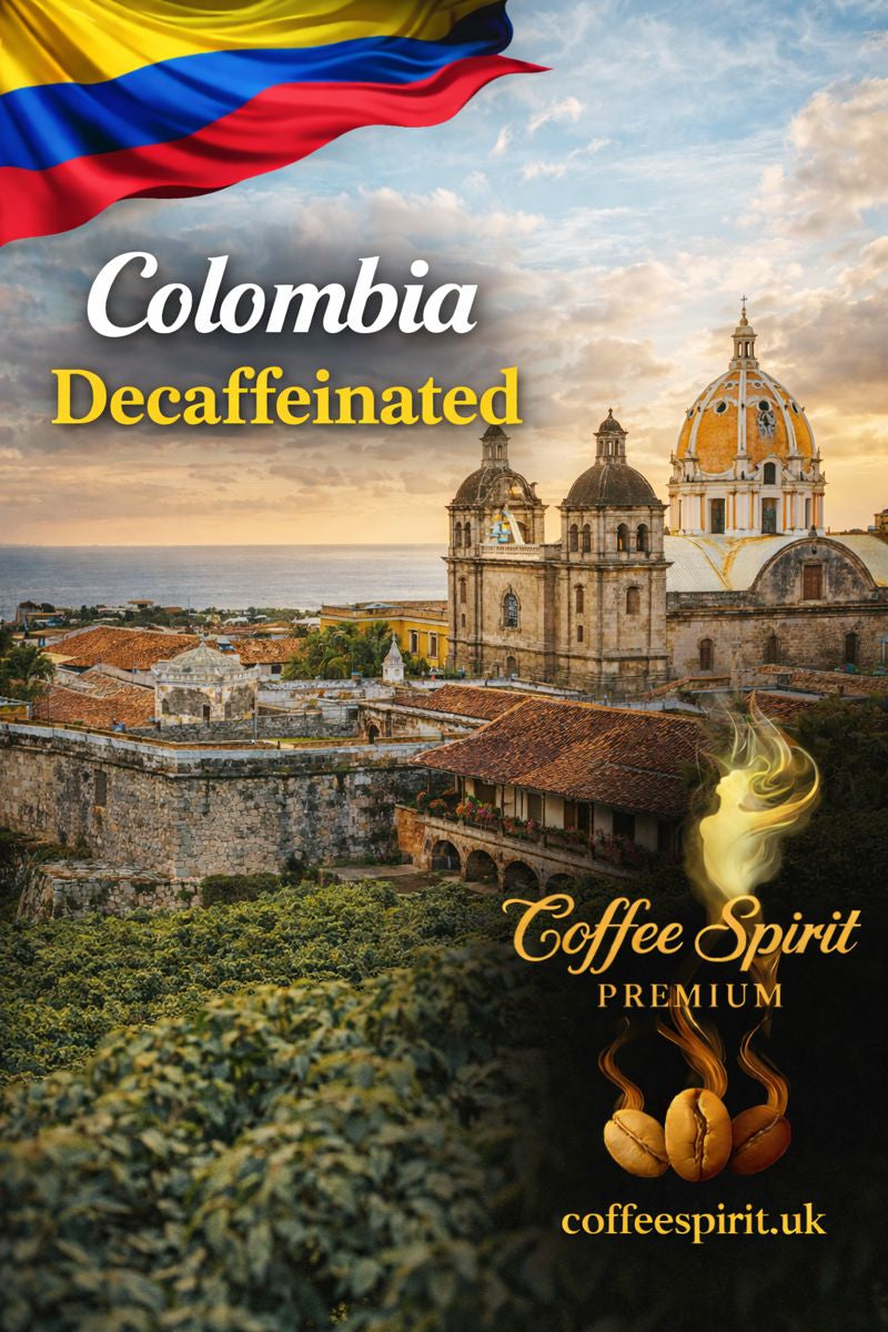 Decaffeinated Colombia Sugar Cane Process - Single Origin Specialty Arabica