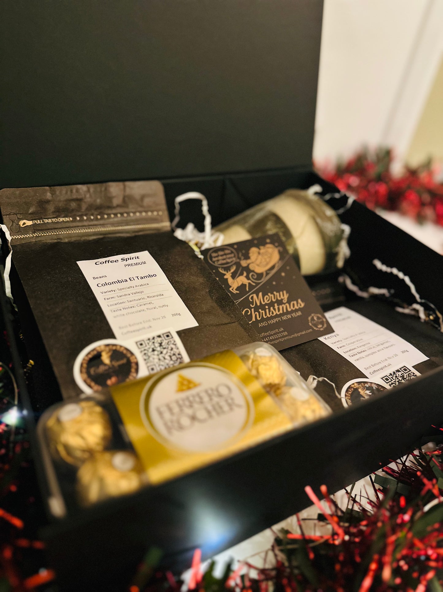 Christmas Gift Box – Premium Coffee Holiday Edition (Max)