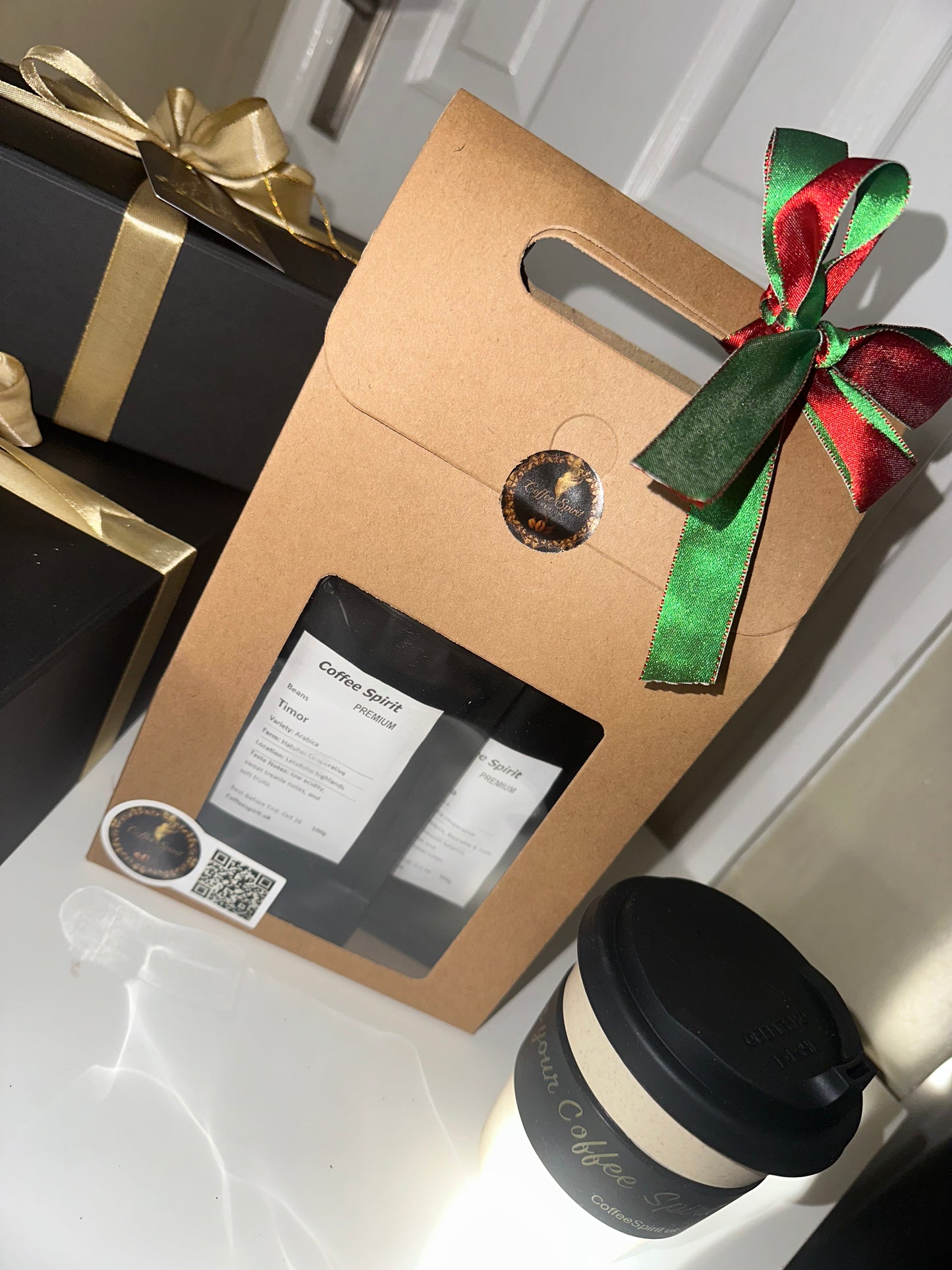 Christmas Gift Box – Premium Coffee Holiday Edition (Small)